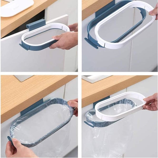 3-pack Hängande Soppåshållare, Sopåspåse Organiserare