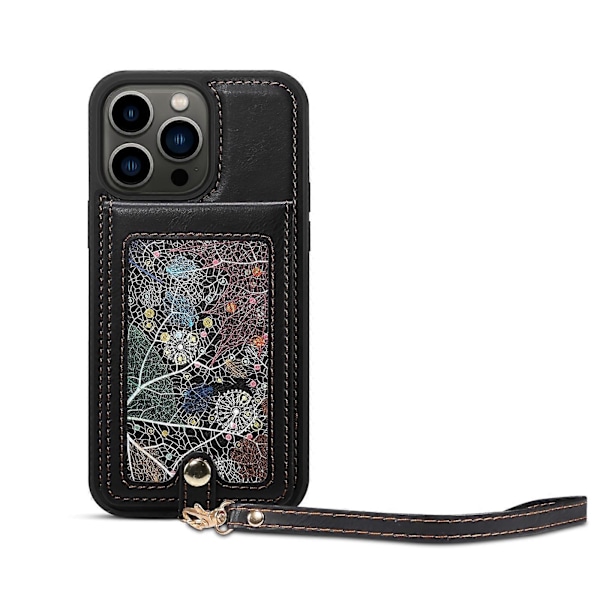 Telefoncover med kortholder til iPhone 14 Pro Max