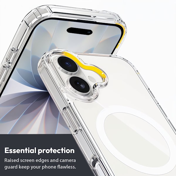 MagCase til iPhone 17 – Krystallklar MagSafe-deksel iPhone 17 iPhone 17
