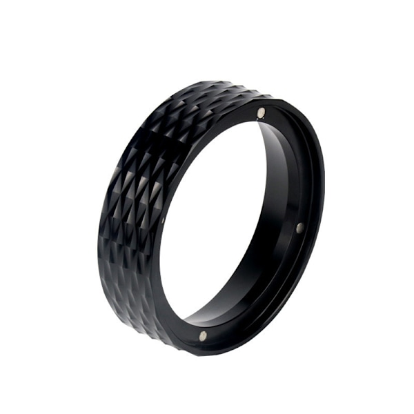 Rosa Dosering Ring Magnetisk Unngå Rot Aluminium Legering black