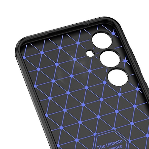 För Samsung Galaxy S23 Fe 5g Litchi Textur Stötsäkert TPU Mobilskal
