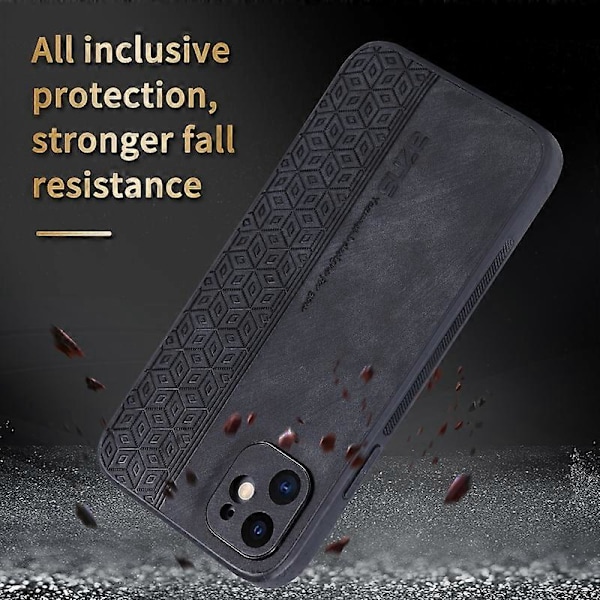 Til iPhone 11 AZNS 3D Præget Hudfornemmelse Telefoncover