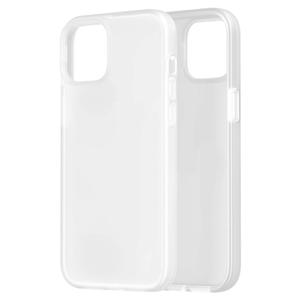 För iPhone 15 Plus PC+TPU Hybrid Skal Anti-Rep Telefonskal Gummibelagd Yta