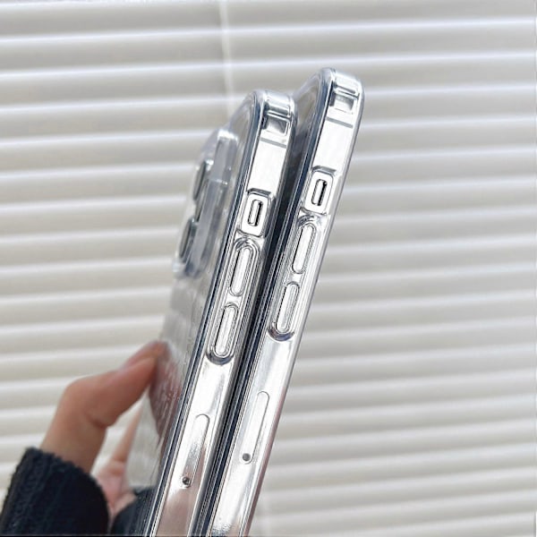 Magnetiskt Telefonfodral för iPhone 14 Pro, Mjukt TPU Mekanisk Växelklocka Mönster Elektroplätering Skal