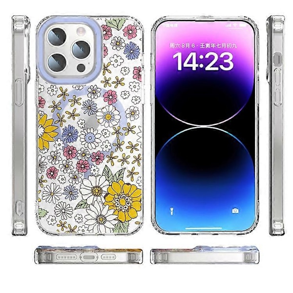 iPhone 15 MagSafe magneettinen TPU-puhelinkotelo