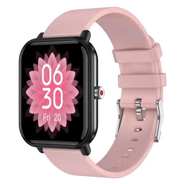 Stort high-definition touch screen fitnessur pink