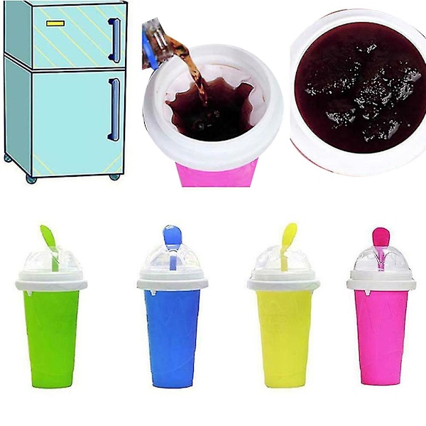 Pikapakastettu smoothie silikonimuki nopea jäähdytyspullo jääntekijä