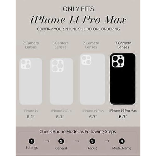 Fodral Flickor Kvinnor - Sött Flickigt Kärlekshjärta Telefonskal för iPhone 14Pro Max Svart Glittrigt Skinande Våg Vacker Unik Design Funda för iPhone 14 Pro Max