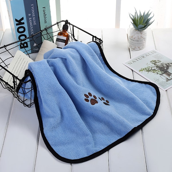 SnabbTorkande Hundhandduk, Absorberande Hundhanddukar, Husdjursbadhandduk grey