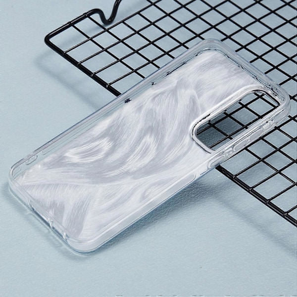 Samsung Galaxy S25 -kotelo PC TPU Suojapuhelinkuori Laser-kukkakuviolla - AH2