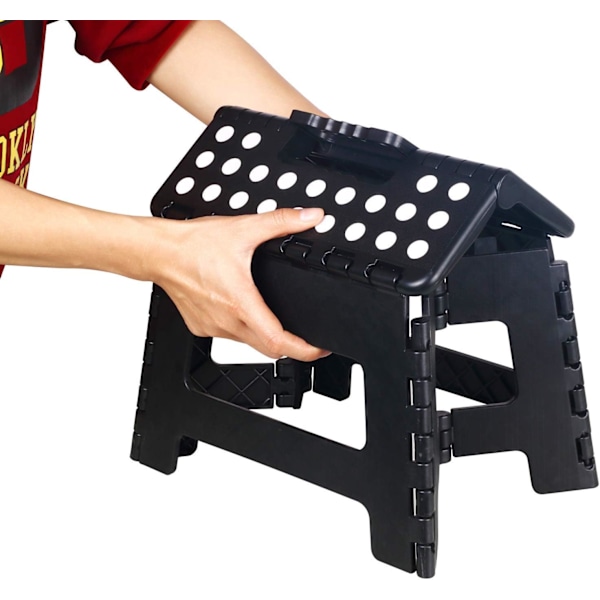 Fällbar pall 9 tum hög Fällbar pall Fällbar pall