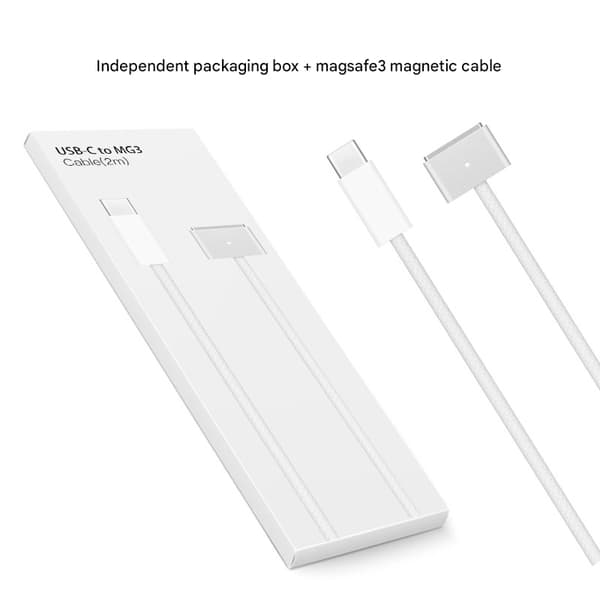 Magnetisk USB C til Magsafe 3 opladerkabel (140w), magnetisk opladerkabel