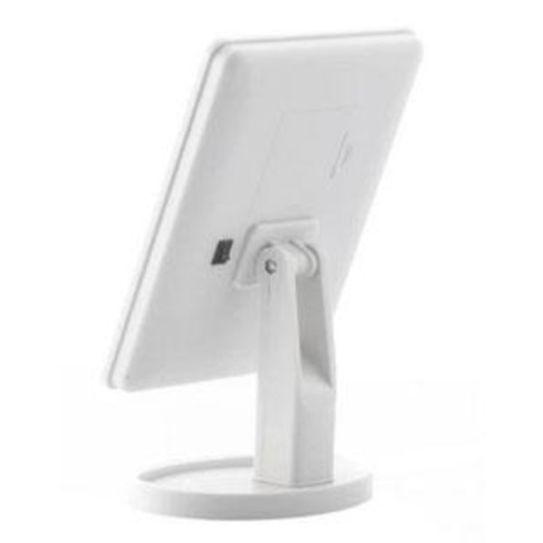 Justerbar Smink Spegel med LED Vit Vit