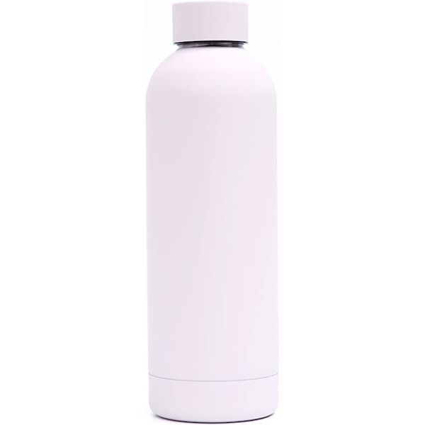 17oz Teräsinen eristetty kapea suu urheiluvetopullo, kaksinkertainen seinä Cola 3