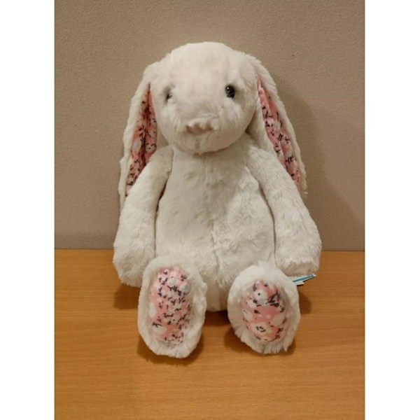 Jellycat Blossom Bunny Cherry Pehmolelu Keskikokoinen 31 cm white