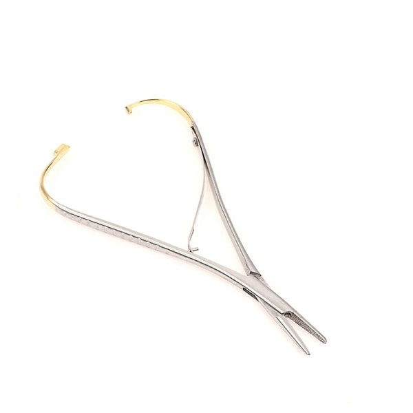 Dental ortodontisk nålhållare 14 cm finnäbb tång Kirurgiskt verktyg Shytmv
