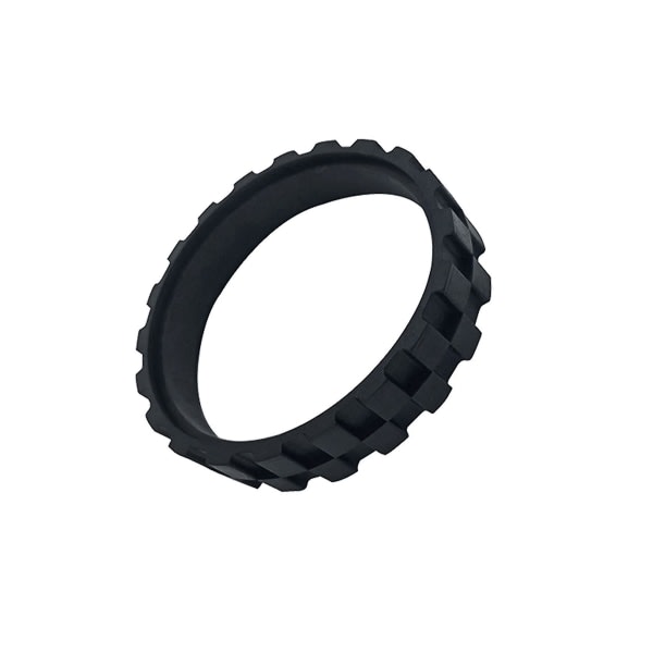 6st för Roborock S5/t6/t7 Tillbehör Xiaomi Walking Wheel Tire Skin (bäst) black