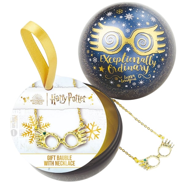 Harry Potter Luna Lovegood Julgranskula En Storlek Blå/Guld Blue/Gold One Size