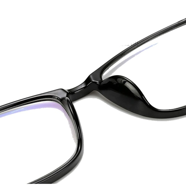 Effektive Komfortable Læsebriller med Anti-Blåt Lys (+1.0 - +4.0) Sort 4 Black