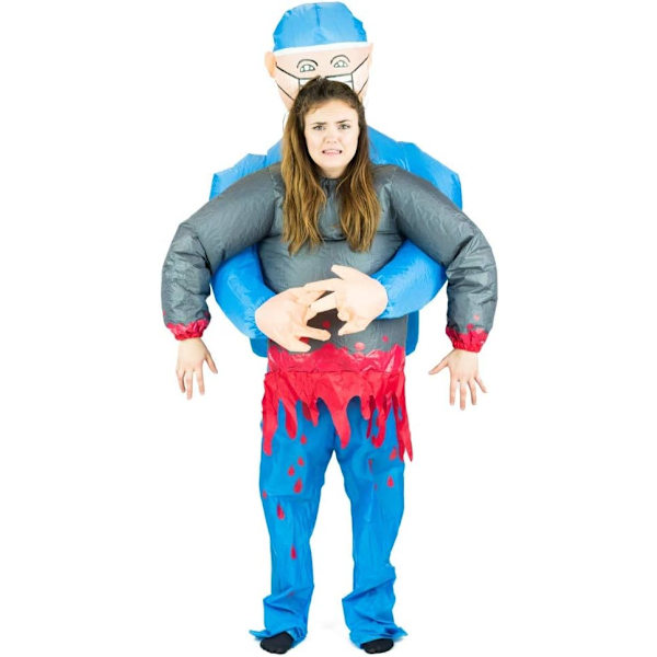 Uppblåsbar dräkt för rolig festdräkt Passar vuxna, uppblåsbar Halloween-dräkt