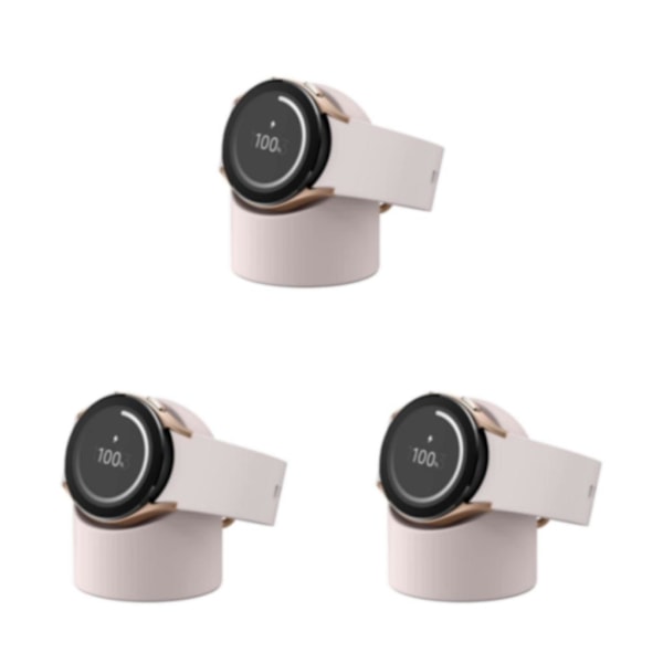 1/2/3/5 Bekvämt och multifunktionellt laddningsställ för klocka blekrosa grå[GKS] pale pinkish grey 3PCS