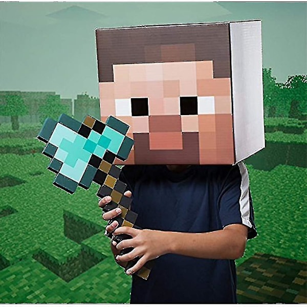 Minecraft Diamant Øks - Hugg Deg Veien Til Minecraft Suksess Jul- Og Bursdagsgaver For Barn Fans