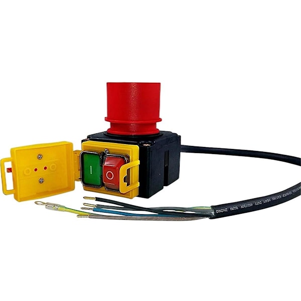 KOA7 Enhedsafbryder Maskinafbryder 380/400V 3-faset med kabel og fasevender inklusive kombineret nødstopflap