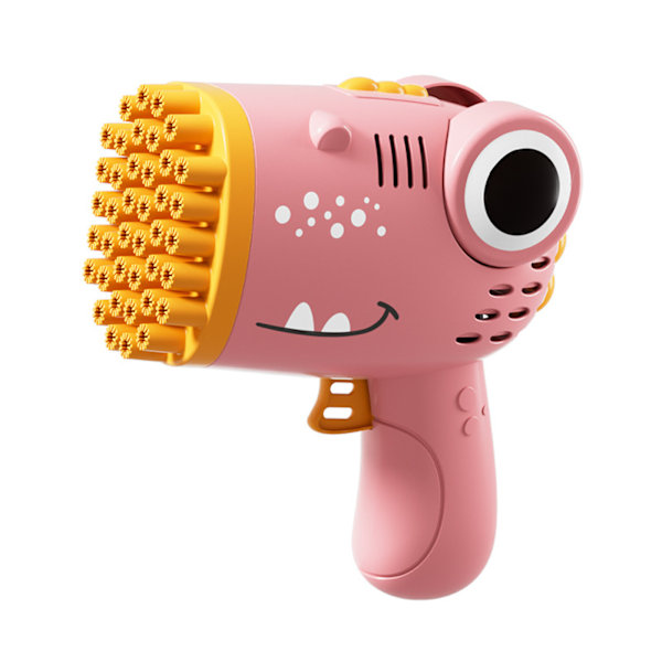 40 hål blåsbubbelpistol utomhus bubbelmaskin present semesterpresent leksak handhållen utomhus bubbelpistol pink