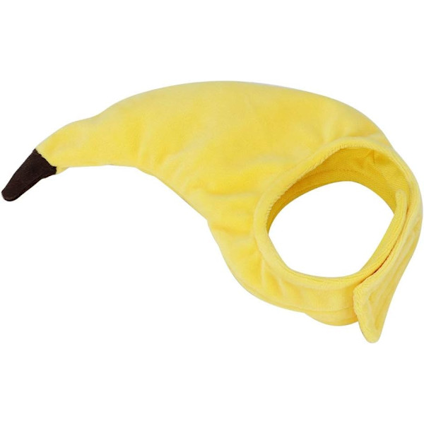 Kattlue, morsom hodeplagg bananhodeplagg morsom hundelue kattunge myk lue antrekk brukervennlig
