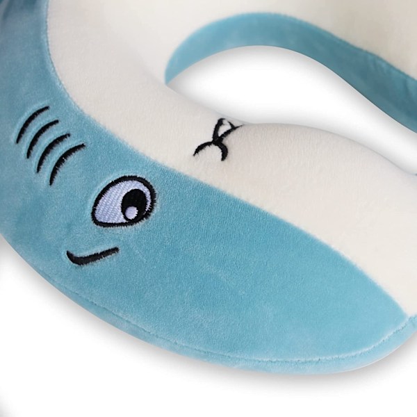 Söt resekudde för barn & vuxna, memory foam