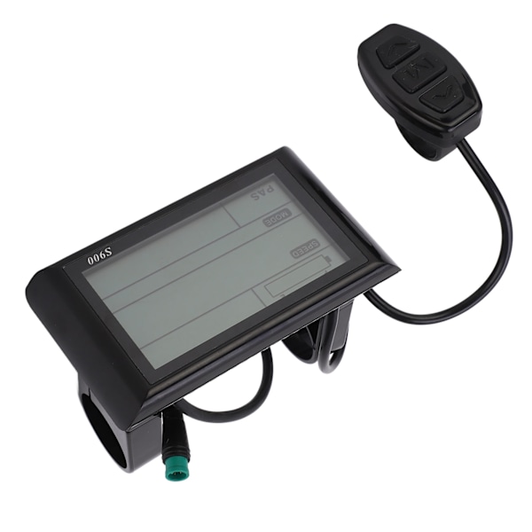36V 48V Elcykel LCD S900 Display Kontrollpanel Vattentät LCD Display Mätare för Elcykel (Protokoll 2)[GKS] 0.3