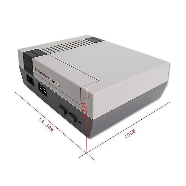 Retro Spillekonsol, Klassisk Mini Retro Spillekonsol med Indbyggede 620 TV-Spil, Dobbelt Kontroller Gam