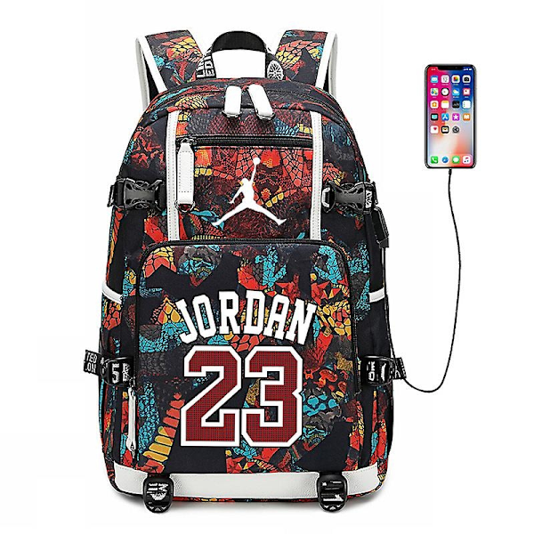 Nba Peripheral Series Logo Monitoiminen USB - Perfet Red Ed Jordan