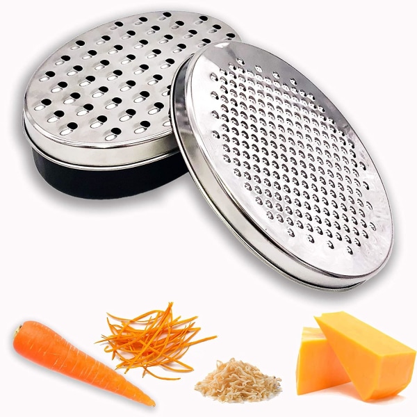 HHL Cheese Grater, Non-slip Box Grater With Collection Container, Grate Cheese