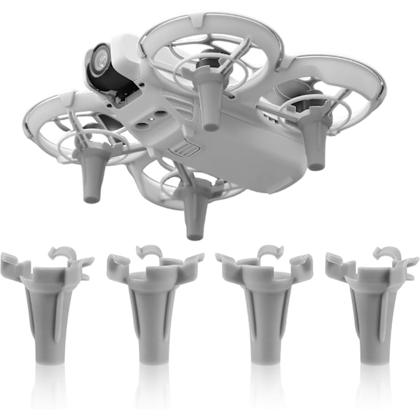 Landningsställ för DJI Neo Tillbehör - 10mm Landningsställ Förlängning, Lättvikts Landningsbenset med Snabbkoppling, DJI Neo Drönartillbehör