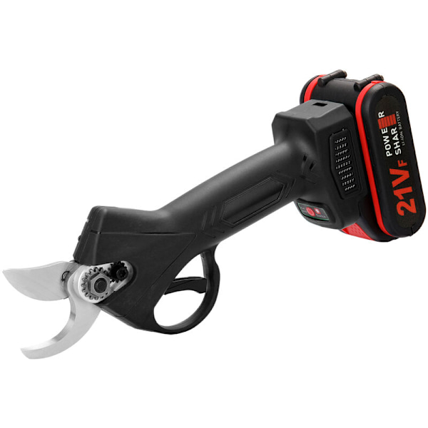Havesaks Elektriske Saks Lithium Batteri Ledningsfri Beskæringssaks (Sort 1 Opladning + Plastikkasse) Black