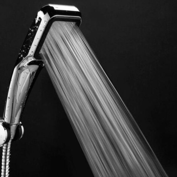 Högtryck Duschmunstycke 300 Hål Kraftfull Trycksatt Spray Bad Vattenbesparande Enkel Dusch