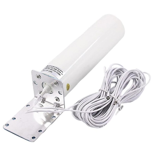 Wifi-antenni 4G LTE -antenni 12 dBi Omni-antenni uros 5 m kaksoiskaapeli 2,4 GHz B315 E8372 E3372 -reitittimelle
