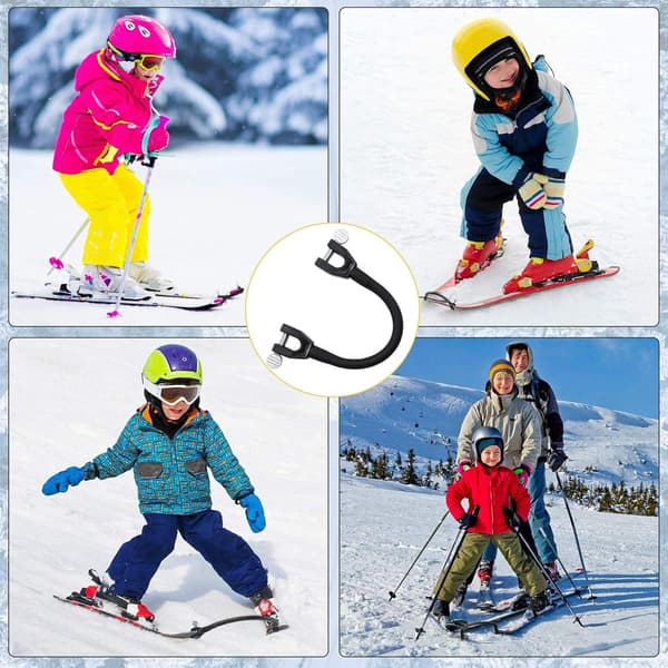 Skispisskobling Svart Black 34