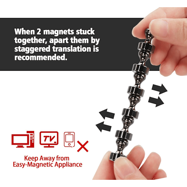 Neodym magneter, 24 stærke små magneter til