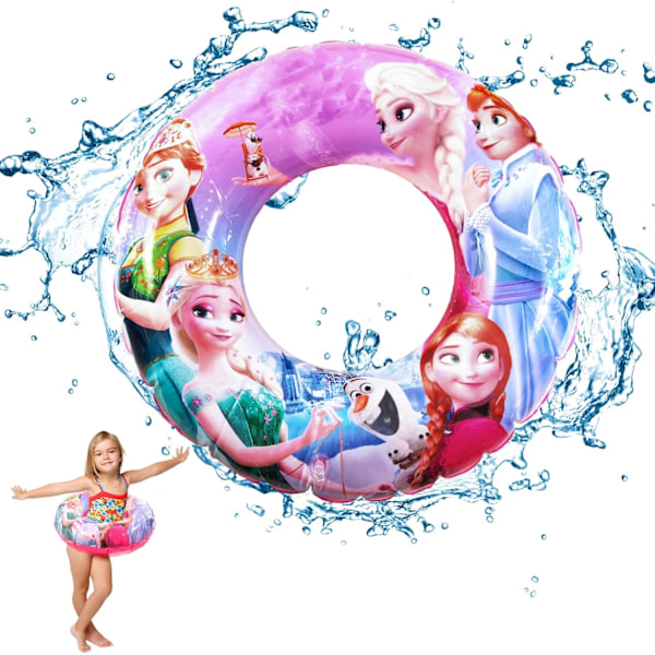 Svømmering til børn, gummiringe pool floats, oppustelig ring til børn sommer pool strandfest til 2-5 årige børn sommer strand vandlegetøj C