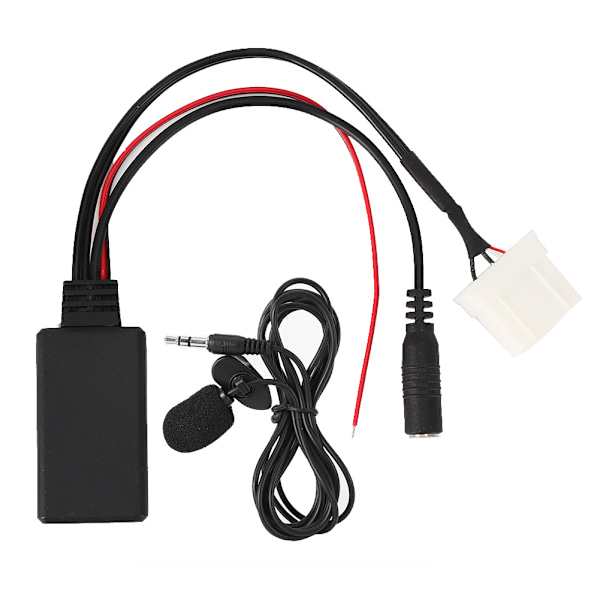 AUX-in Kabeladapter Bil Bluetooth 5.0 Mikrofon Passer for Mazda 2 3 5 6 RX8[GKS] 0.1