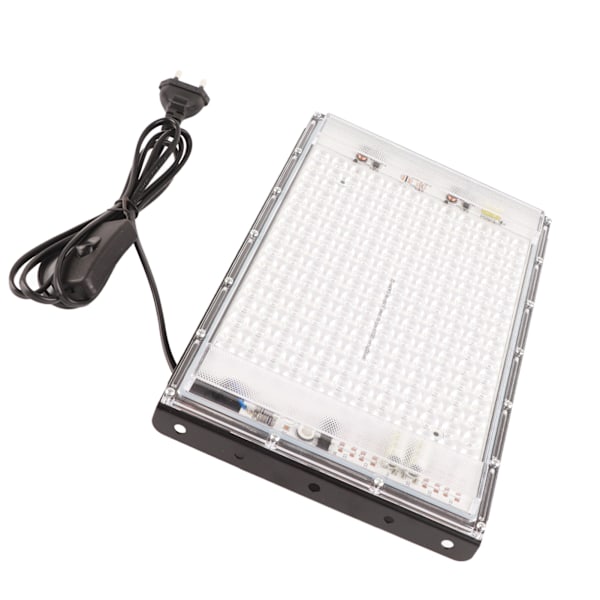 Solariumlampe 192 LED 460nm Full Blue Lampe Bærbar Bruningslys for Ansikt Kropp 100W 85‑265V EU-plugg