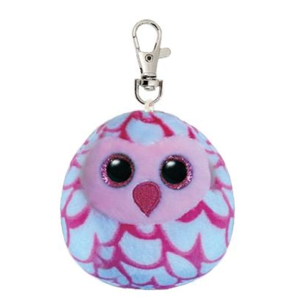 TY Squishy Beanies Pinky Owl Clip flerfarget