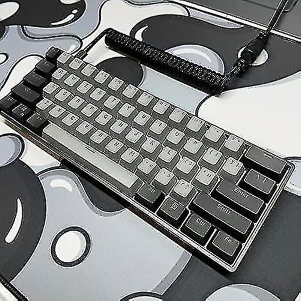Black Friday Kraken Keyboards Xxl Udvidet Gaming Musemåtte Tyk Skrivebordsmåtte (stealth)