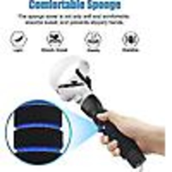 Dual Grips -pidennystimet Oculus Quest-, Quest 2- tai Rift S -ohjaimille