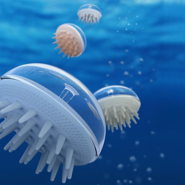 Jellyfish Styling Pet Badebørste