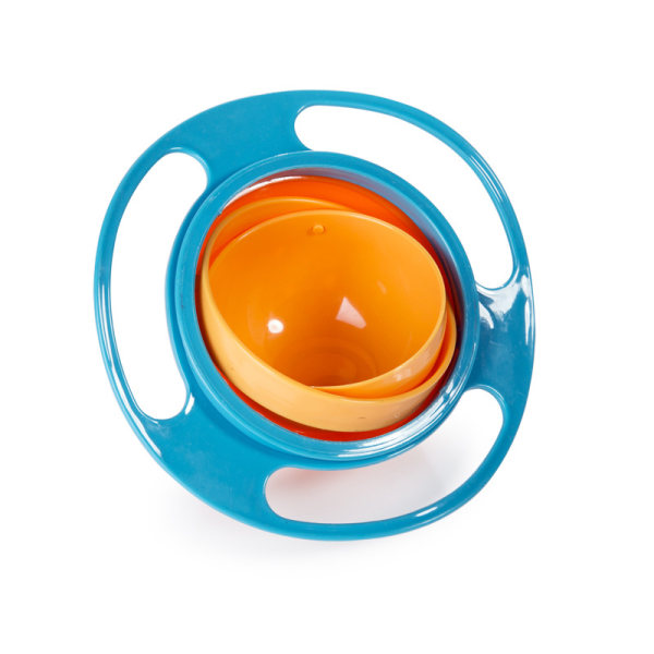 HHL Children's 360-degree Rotating Balance Bowl Universal Gyro Bowl