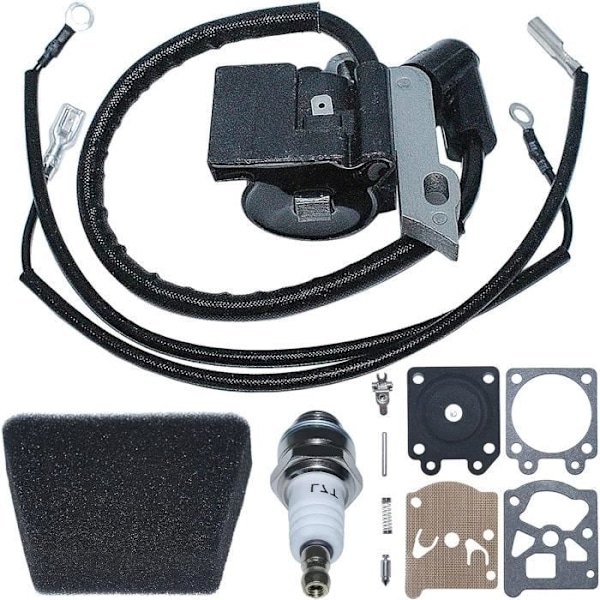 Tändspole kit, Kompatibel med Partner 350 351 370 Kompatibel med Sågdelar[GKS]