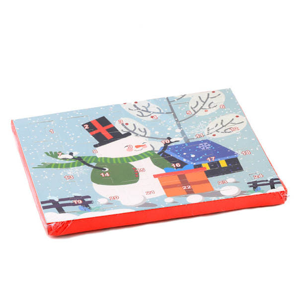 Ny juleoverraskelse Blind Box Armbånd Julekalender 24 Kalender Nedtelling Gaveeske 2